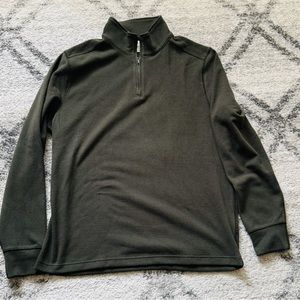 J. Crew Heritage Cotton Half zip sweater